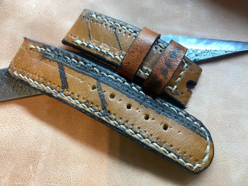 Handmade 22mm full - , grain