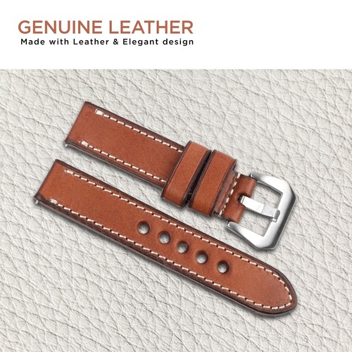 Mens genuine leather watch - mens,