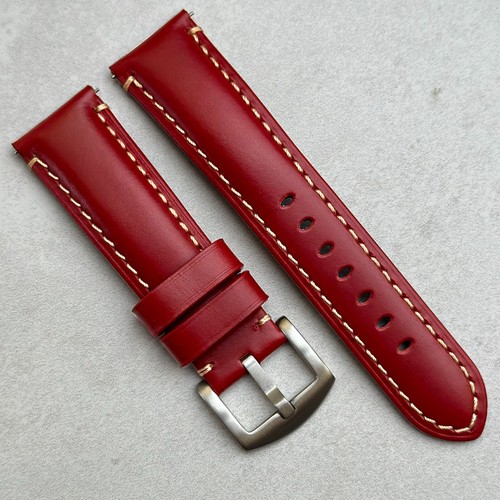 Handmade padded red leather - handmade,