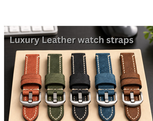 Luxury leather watch strap - luxury,