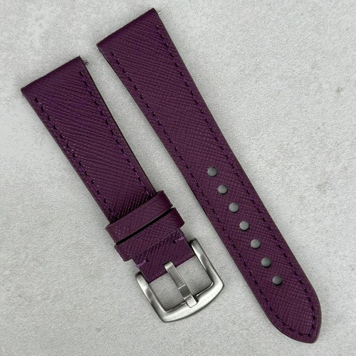 Royal purple saffiano - royal,