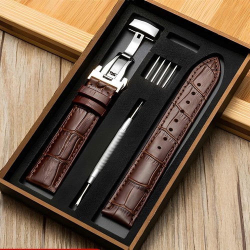 Premium genuine leather watch - genuine,