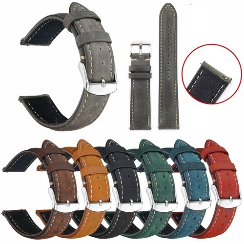 22mm leather watch - 20,