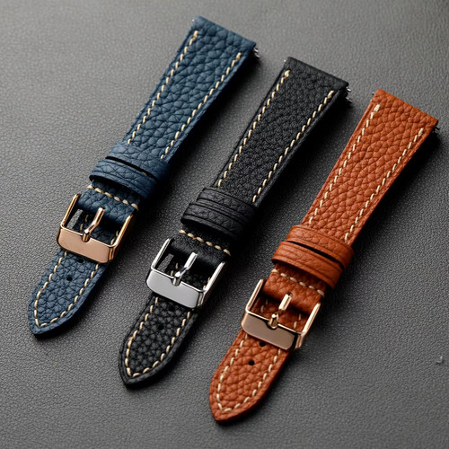 Handmade french cowhide watch - french,