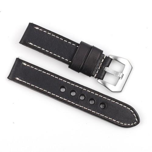 Mens genuine leather - leather, watch